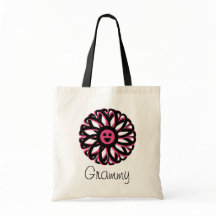 Bolsa De Tote Grammy Bonito Flower