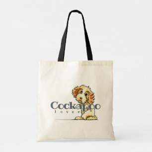 Bolsa De Tote Grande Blona Cockapoo Lover
