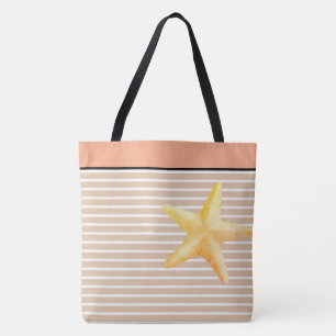 Bolsa De Tote Grande De Starfish