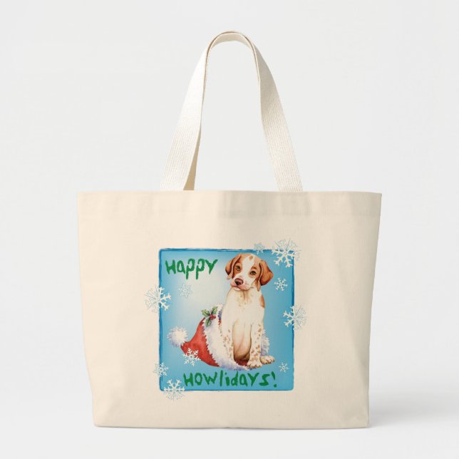Bolsa de Tote grande del puntero de Howliday (Frente)