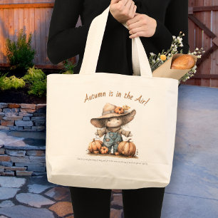 Bolsa de Tote grande Inspiradora de espantapájaros
