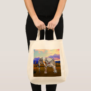 Bolsa de Tote Grande para Elefantes de Reloj