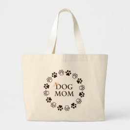 Bolsa de Tote Grande para la mejor madre del perro