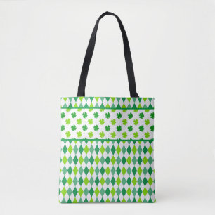 Bolsa De Tote Imprimible De Diamantes Y Chispas