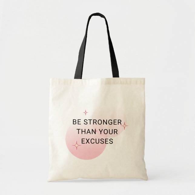 Bolsa de tote inspiradora (Frente)