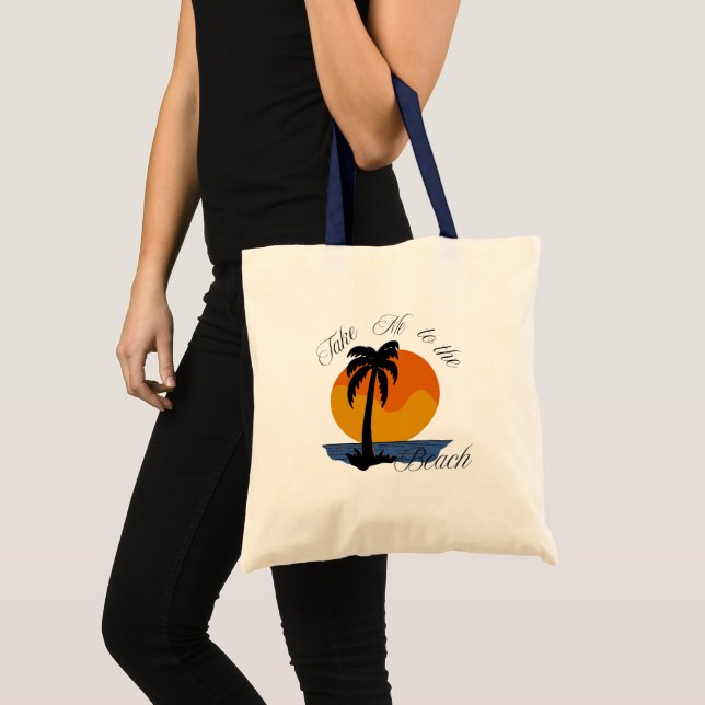 Bolsa de Tote - Llévame a la playa (Anverso (producto))