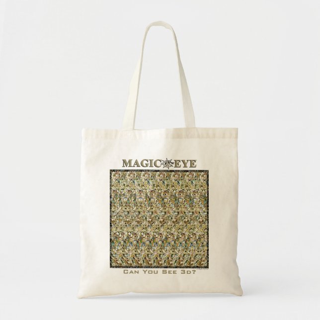 Bolsa de Tote Magic Eye® 3D "Mirage" (Frente)