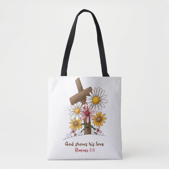 Bolsa de Tote, medio para el amor de Dios (Anverso)