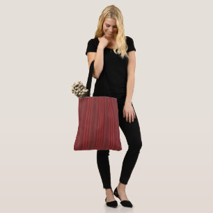 Bolsa De Tote Moderna Con Banda Roja Y Todo-Impres