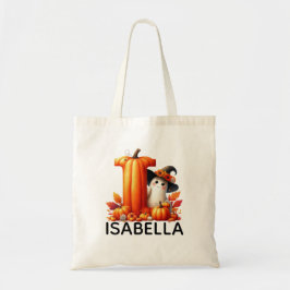 Bolsa de Tote Monogramada Personalizada de Hallowe