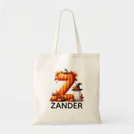 Bolsa de Tote Monogramada Personalizada de Hallowe