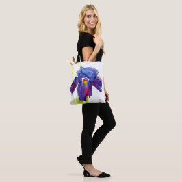 Bolsa De Tote Morple Iris Watercolor