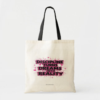 Bolsa de Tote motivacional - La disciplina convier