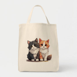Bolsa de Tote Natural del Gato Tradicional - Ecoló