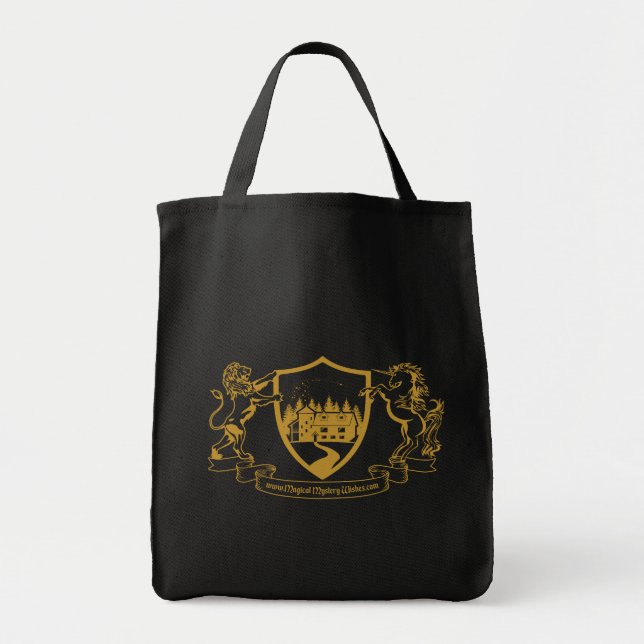 Bolsa de tote negra (Frente)