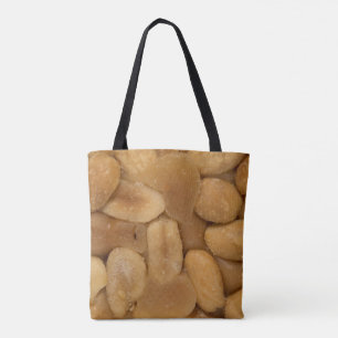 Bolsa de tote o compras de la mochila de cacahuete
