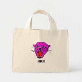 Bolsa de Tote Panther Roaring - Audaz Estilo Pop A