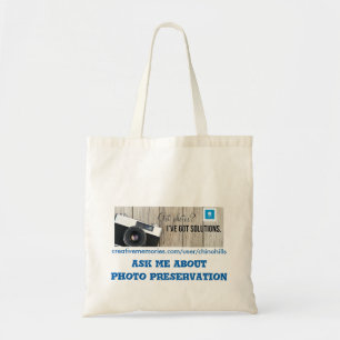Bolsa de Tote para el cliente de presupuesto de Re