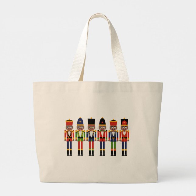 Bolsa de Tote para el Nutcracker negro (Reverso)
