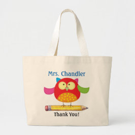 Bolsa de Tote para el profesor Owl