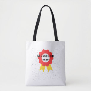 Bolsa de Tote para héroe de aula - Gif de agradeci