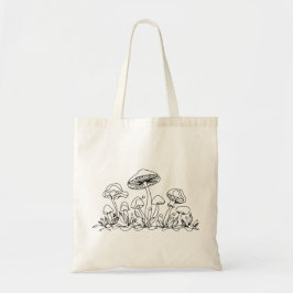 Bolsa De Tote Para La Búsqueda De champiñones