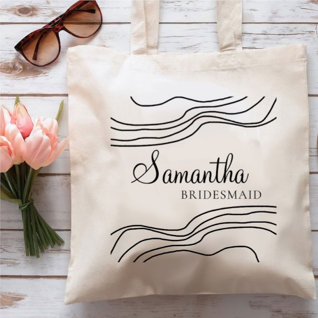 Bolsa de Tote para la dama de honor mínima (Subido por el creador)