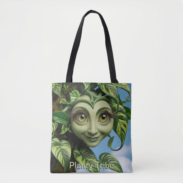 Bolsa de Tote para los amantes de la planta (Anverso)