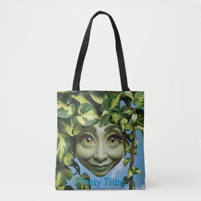 Bolsa de Tote para los amantes de la planta (Anverso)