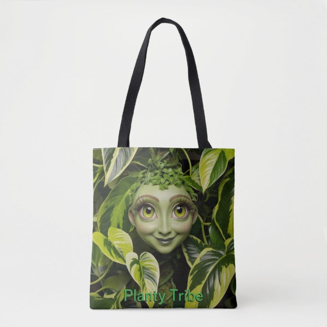 Bolsa de Tote para los amantes de la planta (Anverso)