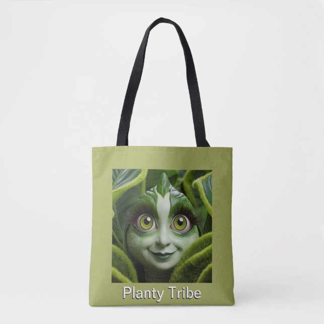 Bolsa de Tote para los amantes de la planta (Anverso)