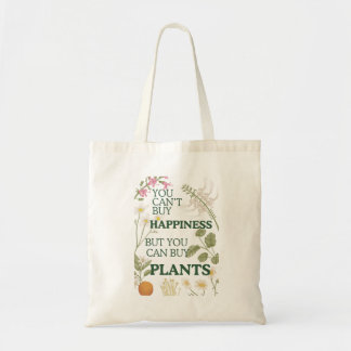 Bolsa de Tote para los amantes de las plantas y lo