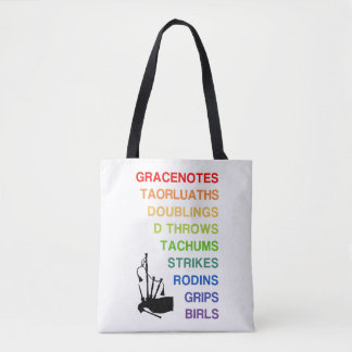 Bolsa de Tote para los Bagpipers