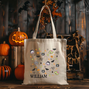 Bolsa de Tote para los niños monstruos