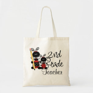 Bolsa de Tote para profesor de segundo grado Ladyb