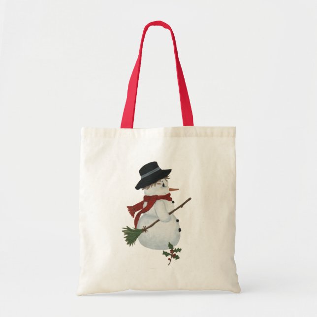 Bolsa de Tote para Snowman Country (Frente)