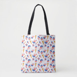 Bolsa de Tote Patriótico USA Stars and Sweet