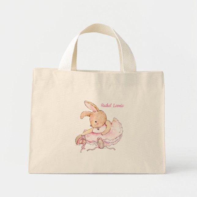 Bolsa de Tote Pequeña - Bolsa Ballerina para Niños (Frente)