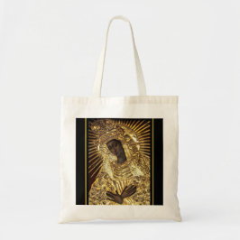 Bolsa De Tote Pequeña De Madonna Negra