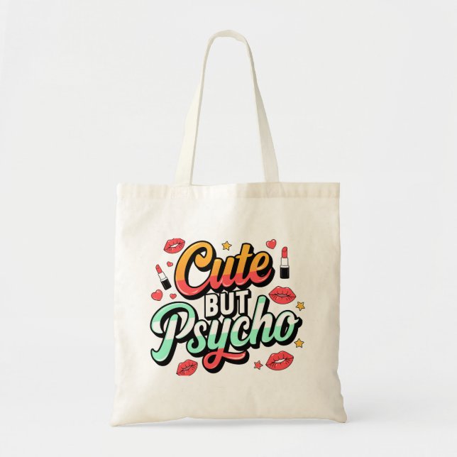 Bolsa de Tote, pequeña pero psíquica (Frente)
