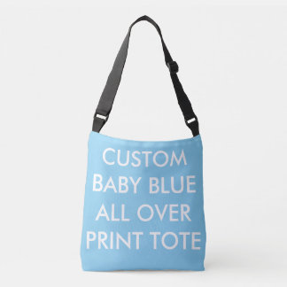 BOLSA DE TOTE PERSONALIZADA AZUL CON IMPRESIÓN TOT