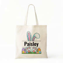 Bolsa de Tote personalizada - Bolsa de Pascua Pers