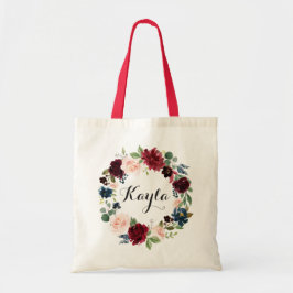 Bolsa de Tote personalizada. Bolsa Floral Tote. Br