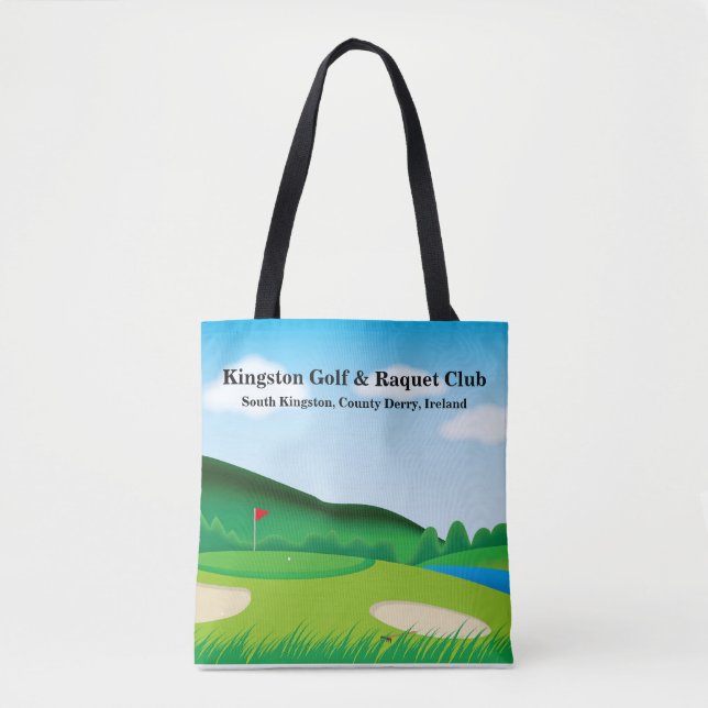 Bolsa de Tote Personalizada Club de Golf/Liga (Anverso)