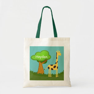 Bolsa de Tote personalizada de arte de árbol y jir