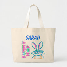 BOLSA DE TOTE PERSONALIZADA DE BUNNY ORIENTAL