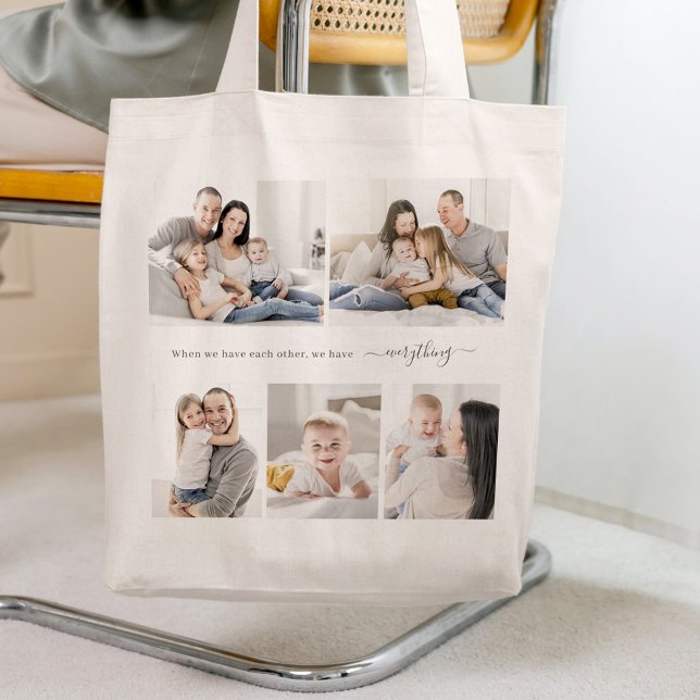 Bolsa De Tote Personalizada De Collage De Citas pe (Subido por el creador)