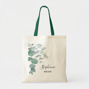 Bolsa De Tote Personalizada De Eucalyptus Greenery