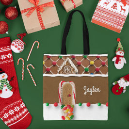 Bolsa de Tote personalizada de Gingerbread