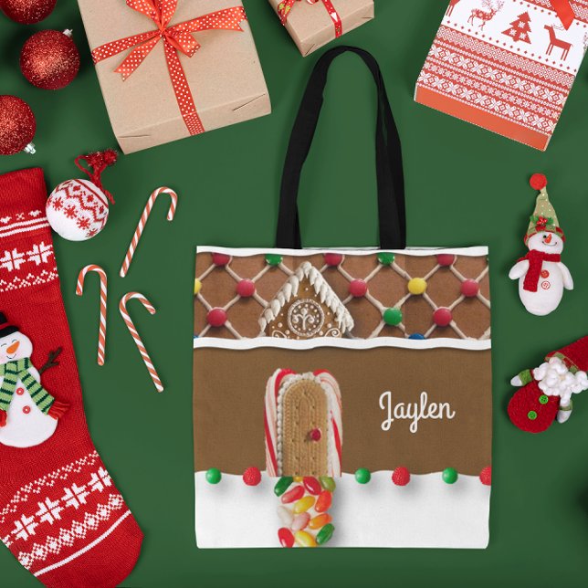 Bolsa de Tote personalizada de Gingerbread (Subido por el creador)
